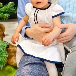 Janie & Jack baby girl’s dress, excellent condition!